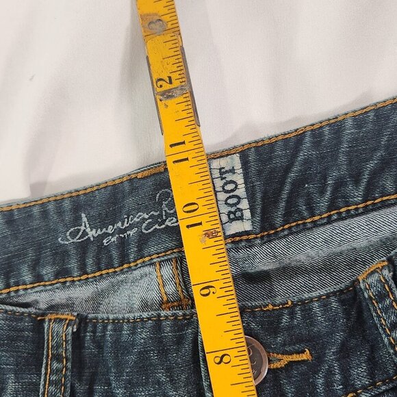 American Rag Women's Blue Denim Bootcut Medium Wash Jean Size 11 S Lot A - Picture 7 of 7